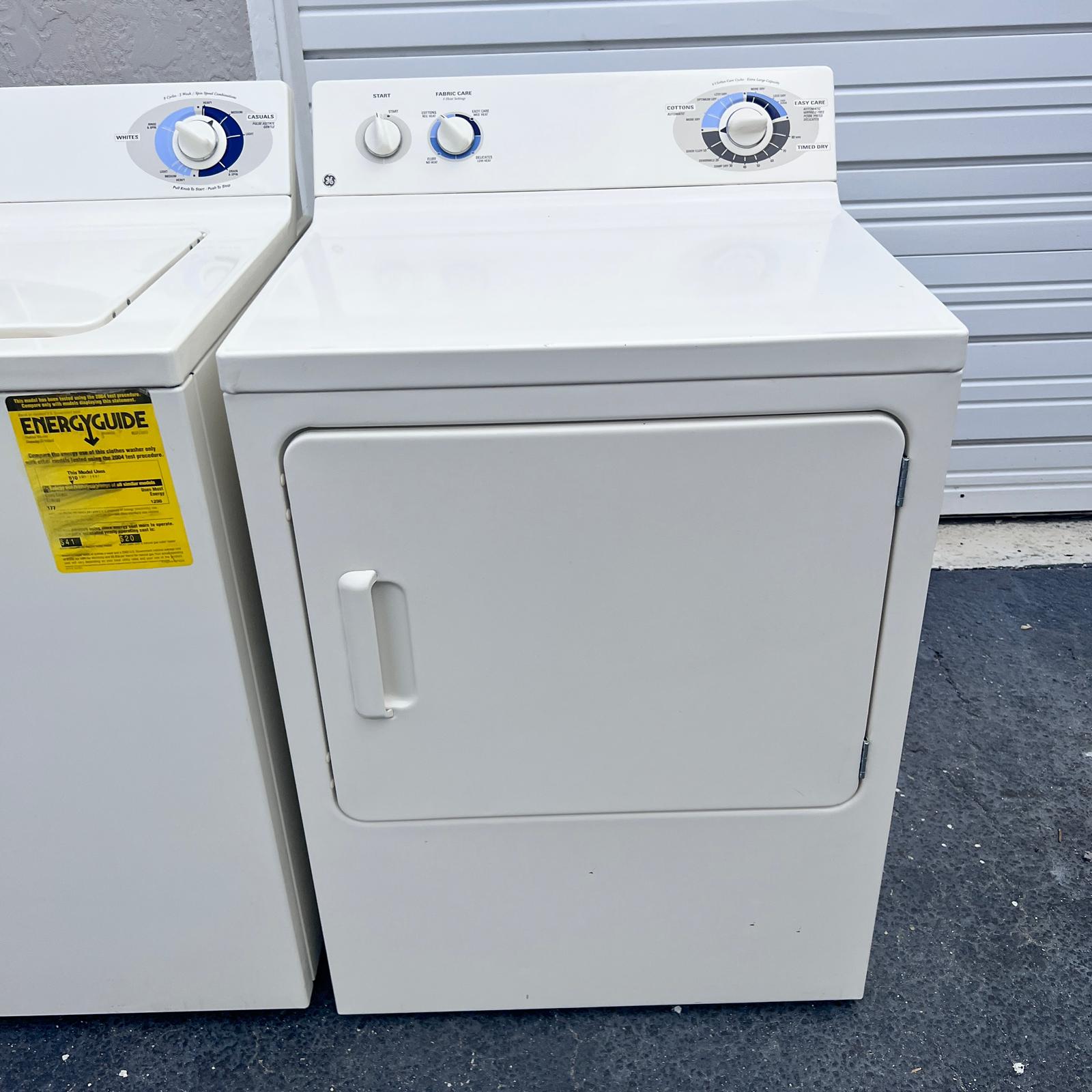 GE Washer and Dryer Set GE Washer and Dryer Set